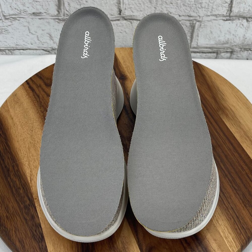allbirds Women's Slip-On Sneakers in Light Gray with Teal Accent - Picture 14 of 16